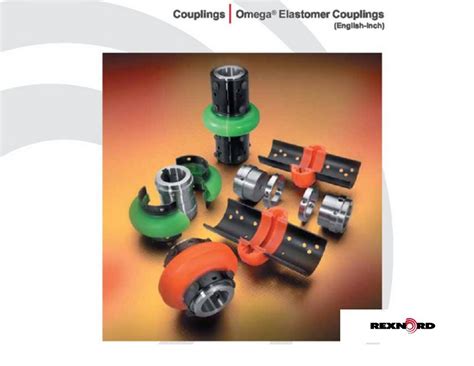 Schema di un accoppiamento elastomerico Rexnord Omega