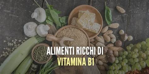 Alimenti ricchi di tiamina