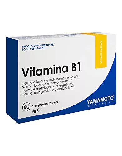 Confezione di integratore di Vitamina B1
