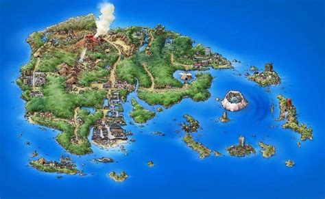 Mappa di Hoenn con le posizioni delle MT e MN