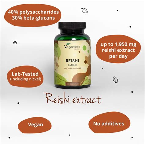 Schema di dosaggio consigliato per il Reishi Vegavero