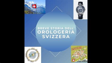 Storia dell'orologeria svizzera