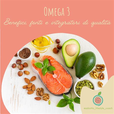 Schema dei benefici degli Omega-3 per la salute