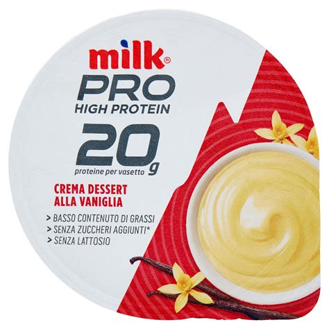 Grafico nutrizionale Milk Pro High Protein