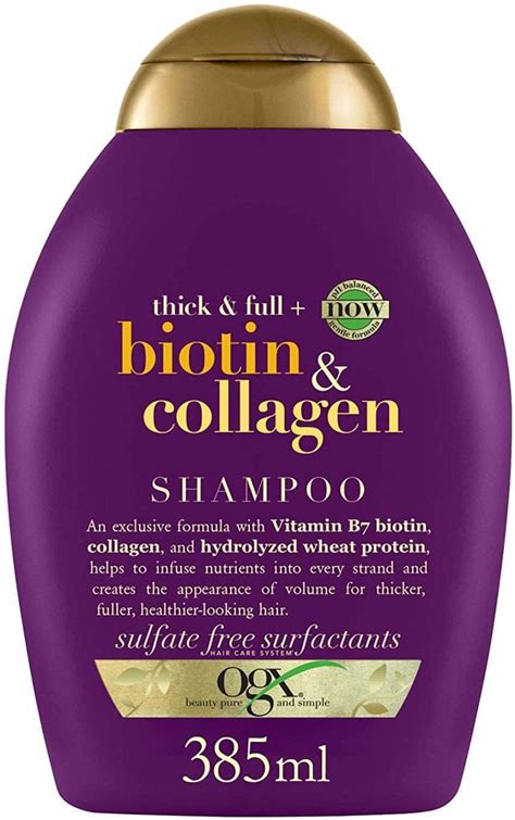 Applicazione di shampoo alla biotina