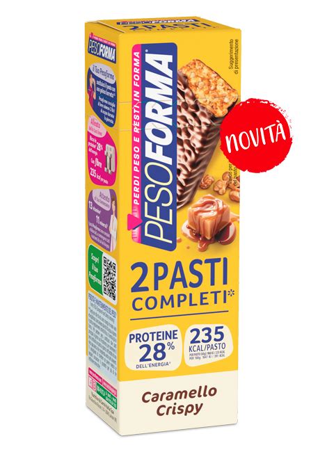 Immagine di diverse barrette sostitutive del pasto con gusti assortiti