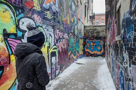 Persona che osserva un muro