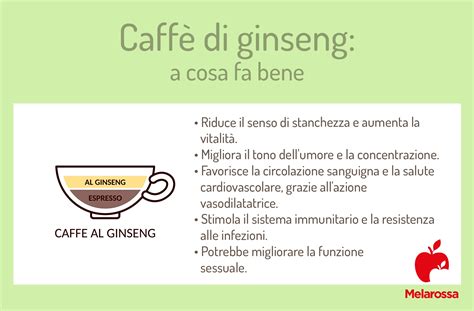 Infografica sui benefici del Ginseng Rosso
