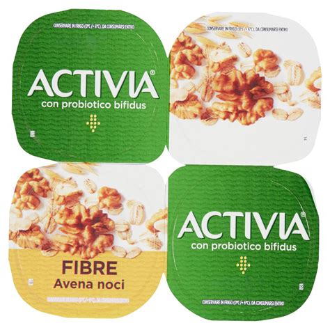 Composizione di Activia Fibre Avena e Noci