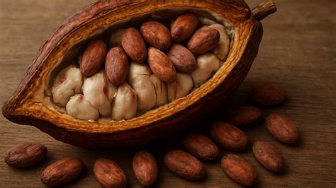 Fave di cacao esposte al sole