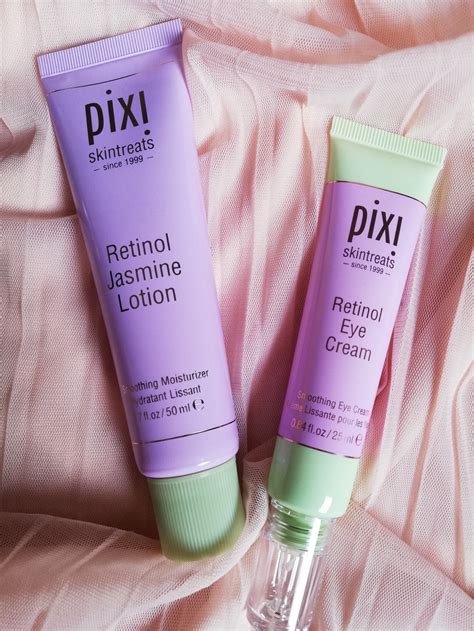Gamma completa della linea Retinol Jasmine di Pixi
