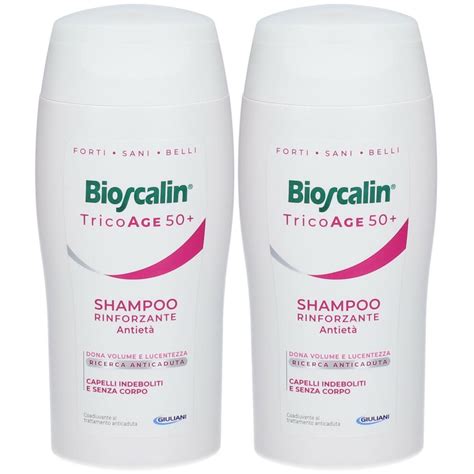 Grafico che illustra i benefici del Bioscalin TricoAge Siero Concentrato