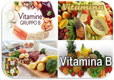 Immagine di diverse vitamine del gruppo B
