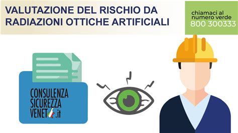 Schema della valutazione del rischio da radiazioni ottiche artificiali
