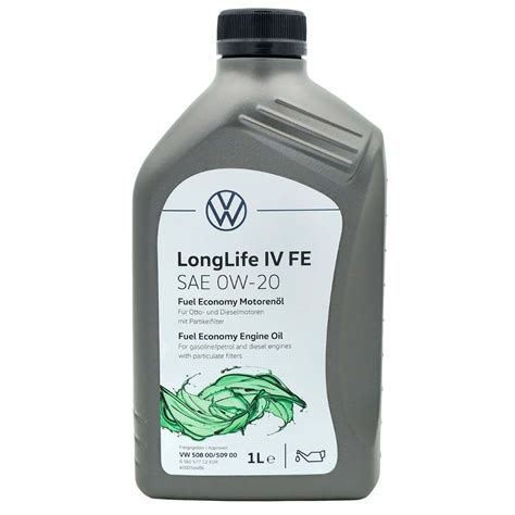 Immagine di una bottiglia di olio motore VW 0W-30 Longlife III FE