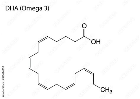 Struttura chimica del DHA