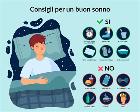 Infografica sui benefici del sonno di qualità