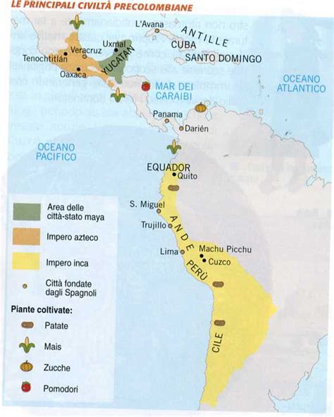 Mappa delle terre abitate dagli indios Guaraní