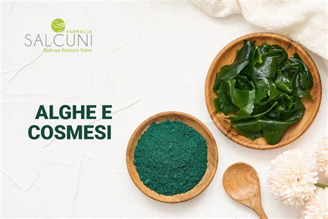 Applicazione di prodotti cosmetici a base di alghe