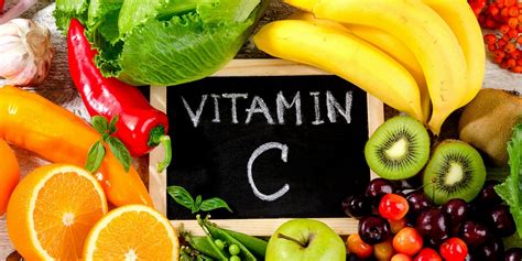 Grafico a barre che confronta il contenuto di Vitamina C in diversi frutti e verdure