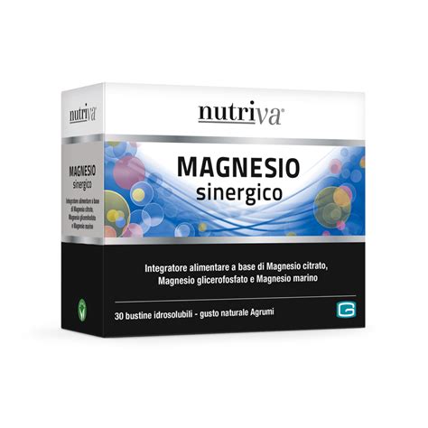 Confezione di Nutriva Magnesio Sinergico