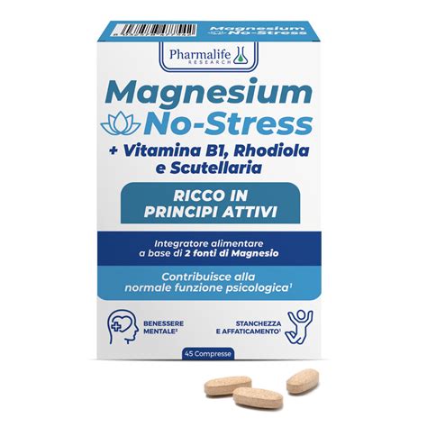 Immagine della confezione del prodotto Magnesium No Stress