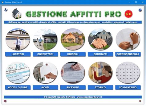 Software per la gestione degli affitti