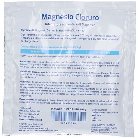 Copertina di un libro sugli usi del cloruro di magnesio