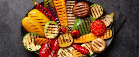 Varietà di verdure grigliate al forno