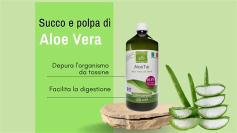 Varietà di bevande a base di Aloe Vera