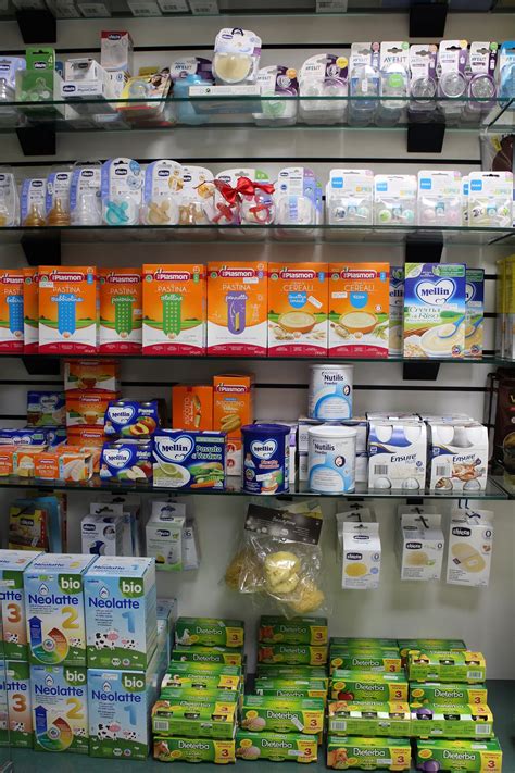 Prodotti per l'infanzia in farmacia