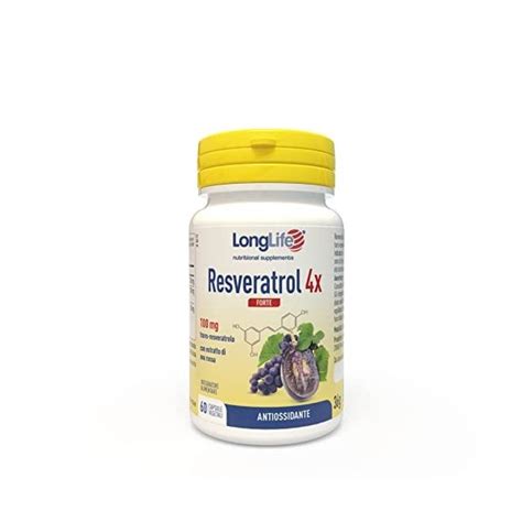 Componenti chiave di Longlife Resveratrol 4X Forte