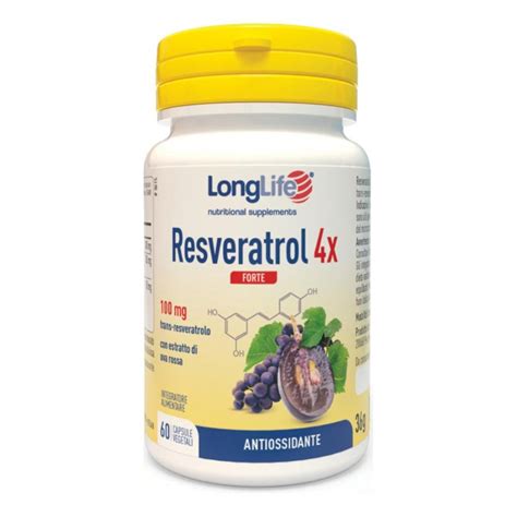 Immagine del prodotto Longlife Resveratrol 4X Forte