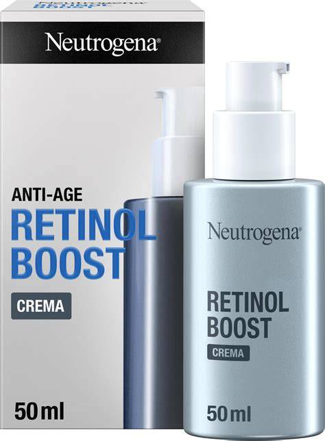 Texture leggera e assorbimento rapido dei prodotti Neutrogena Retinol Boost