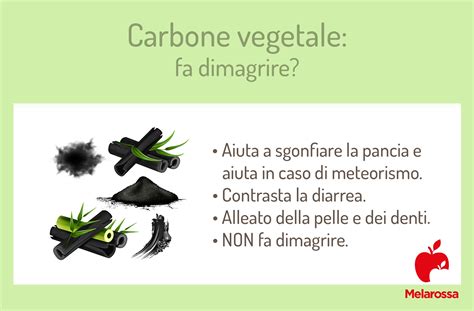 Infografica sui momenti ideali per assumere il carbone vegetale