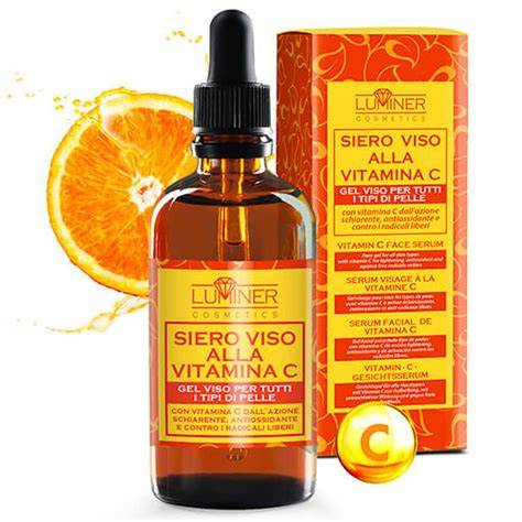 Siero viso alla vitamina C